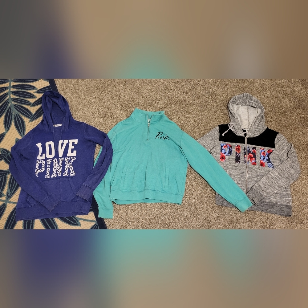 Victoria secret PINK hooded sweaters